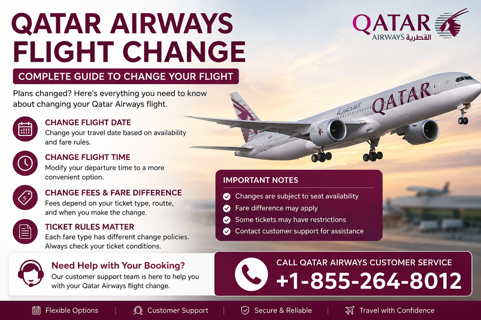 Qatar Airways Flight Change